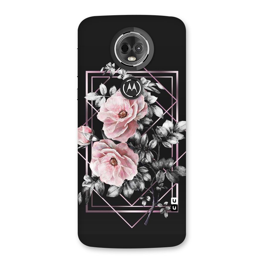 Beguilling Pink Floral Back Case for Moto E5 Plus