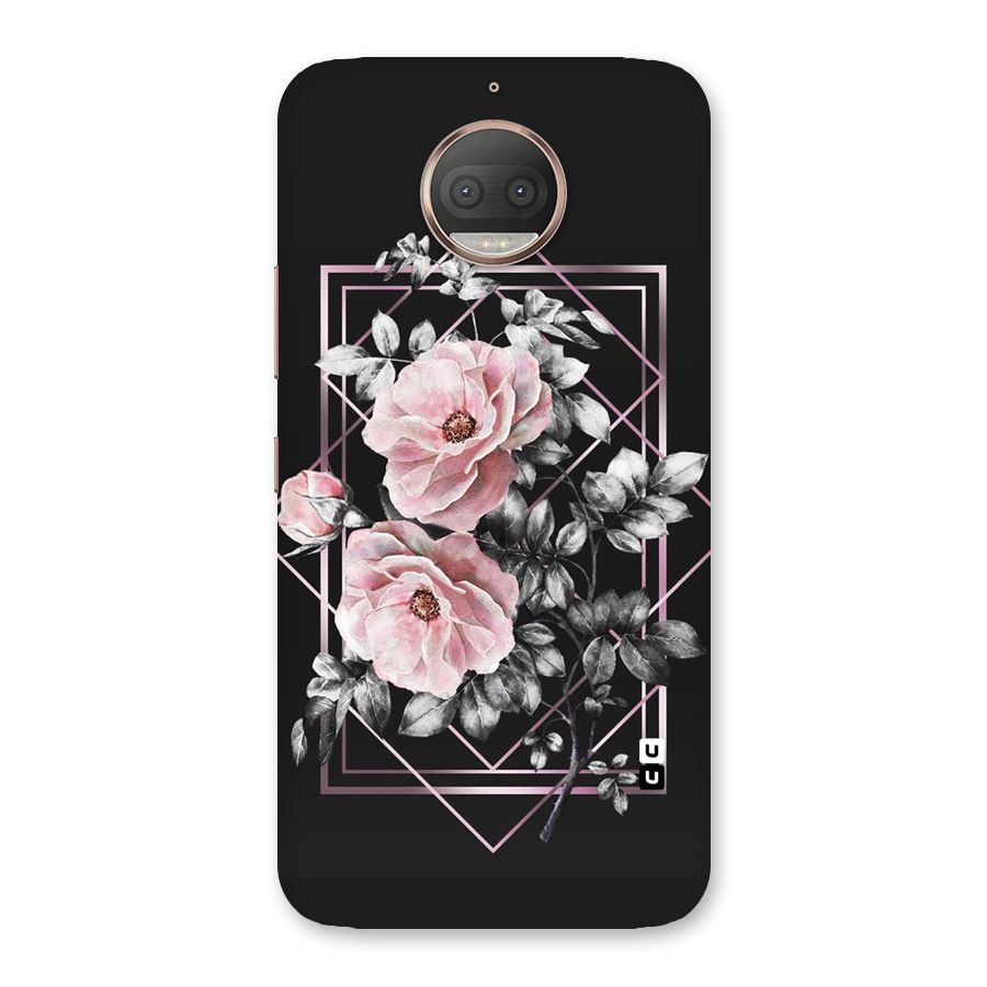 Beguilling Pink Floral Back Case for Moto G5s Plus