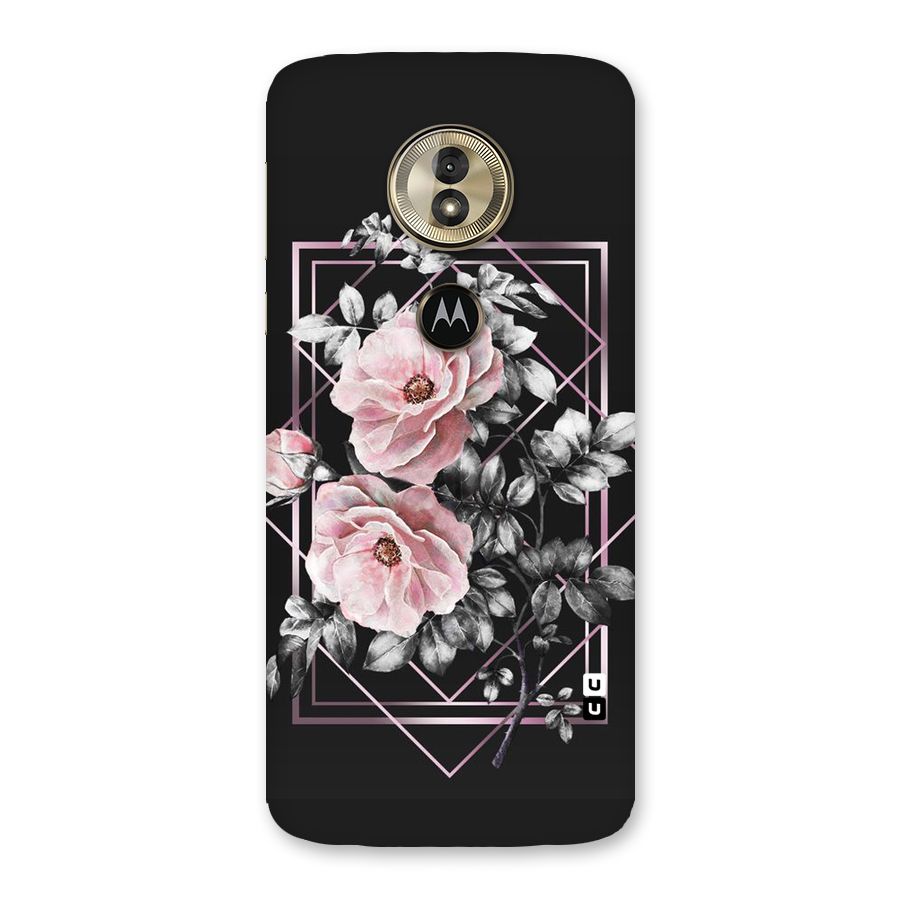 Beguilling Pink Floral Back Case for Moto G6 Play