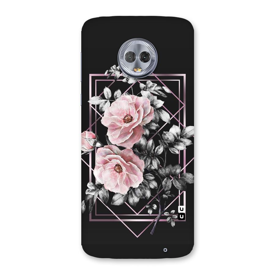 Beguilling Pink Floral Back Case for Moto G6 Plus