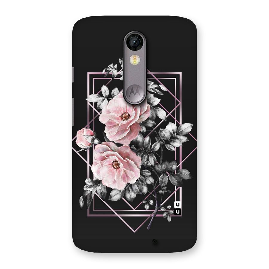 Beguilling Pink Floral Back Case for Moto X Force