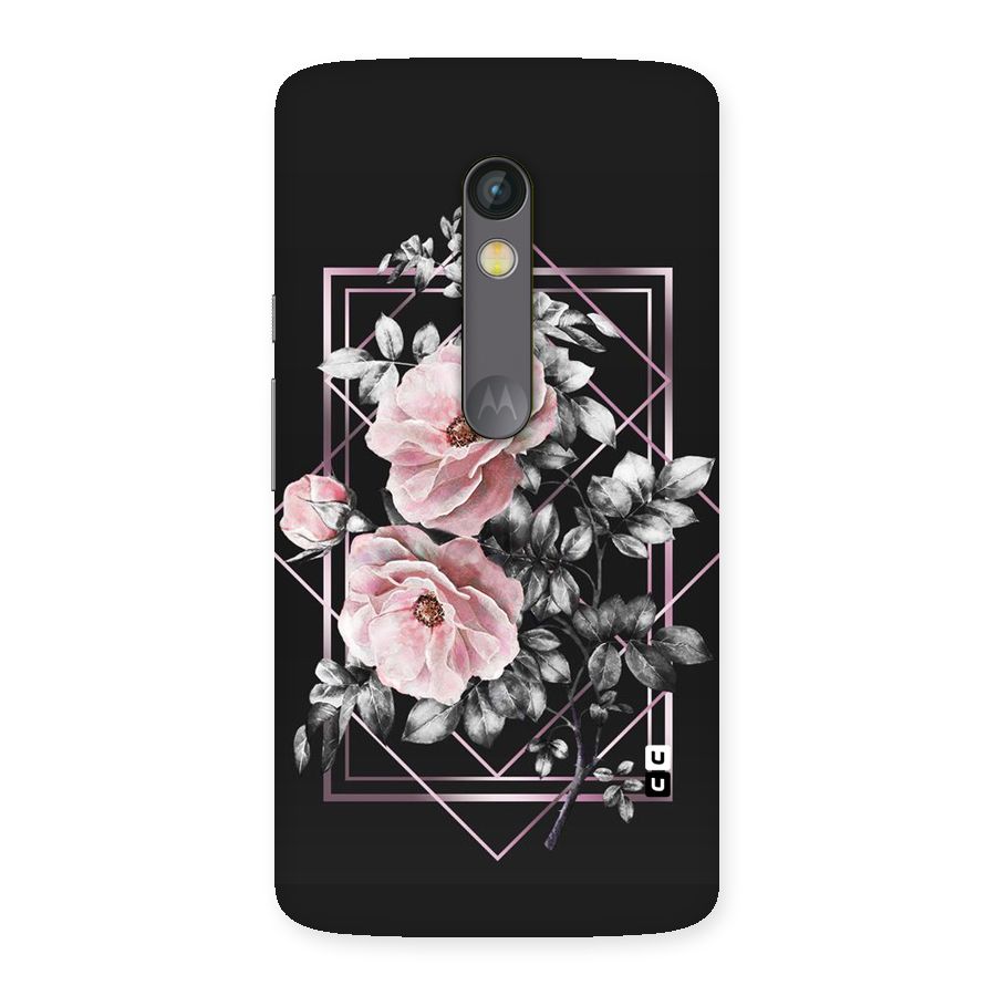 Beguilling Pink Floral Back Case for Moto X Play