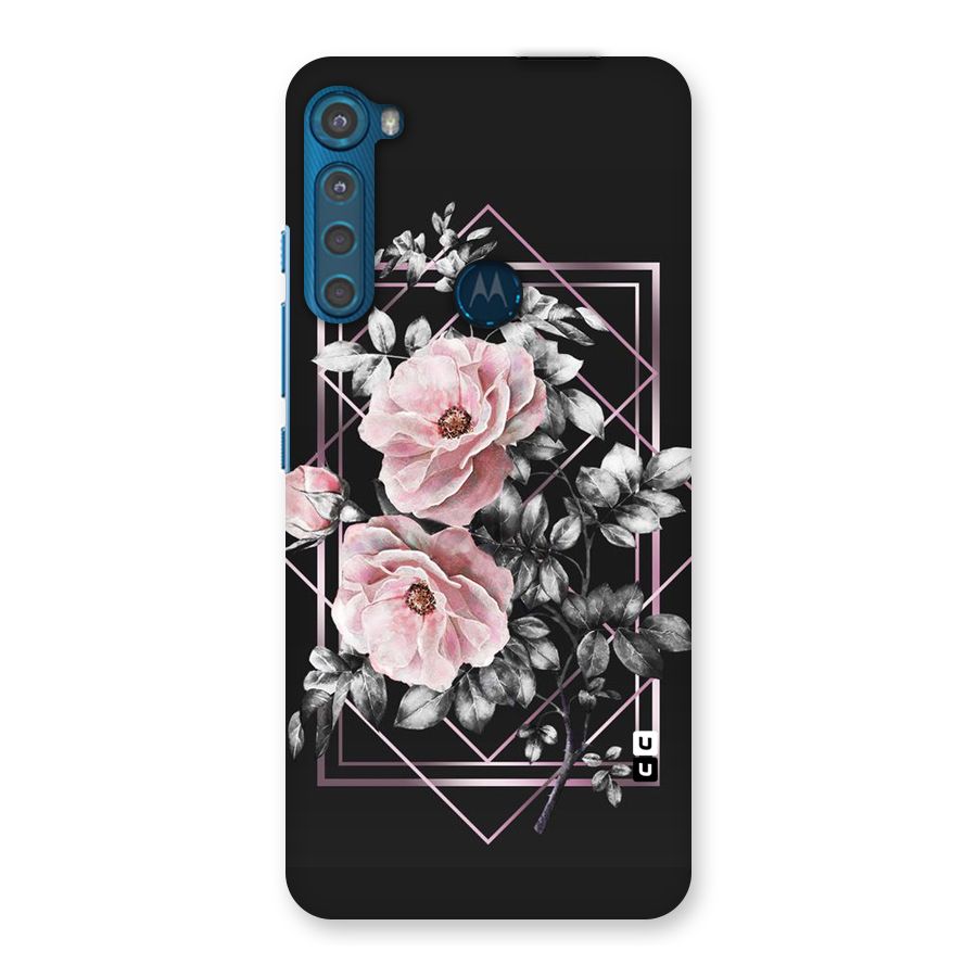 Beguilling Pink Floral Back Case for Motorola One Fusion Plus