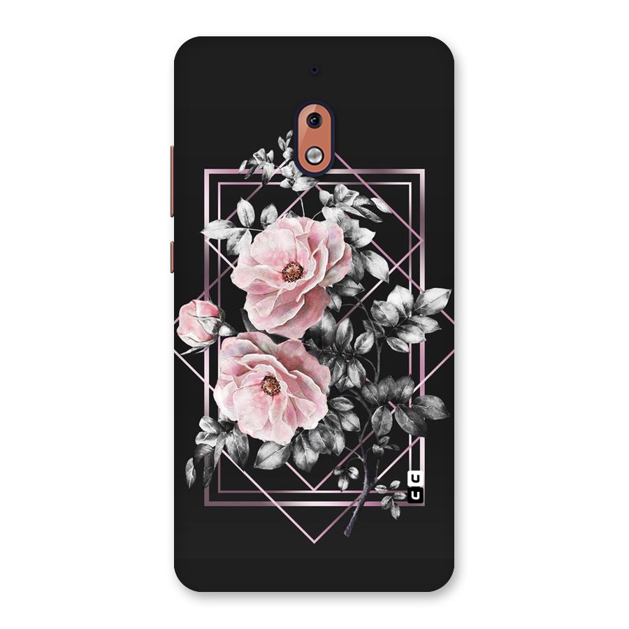 Beguilling Pink Floral Back Case for Nokia 2.1