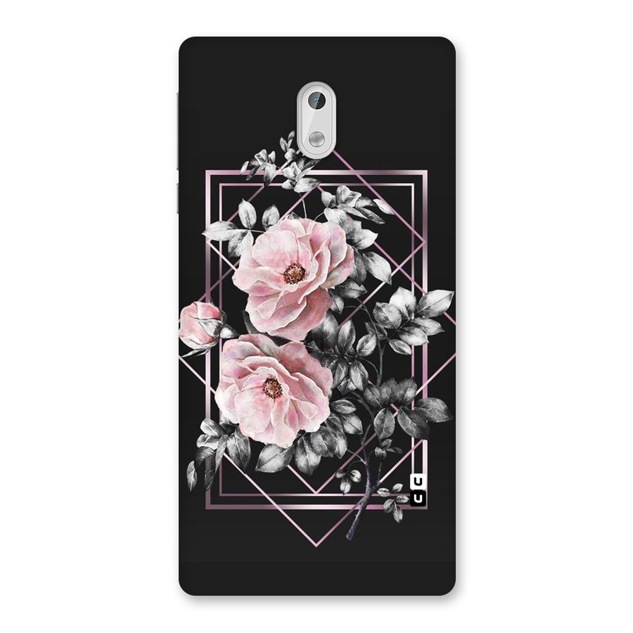 Beguilling Pink Floral Back Case for Nokia 3