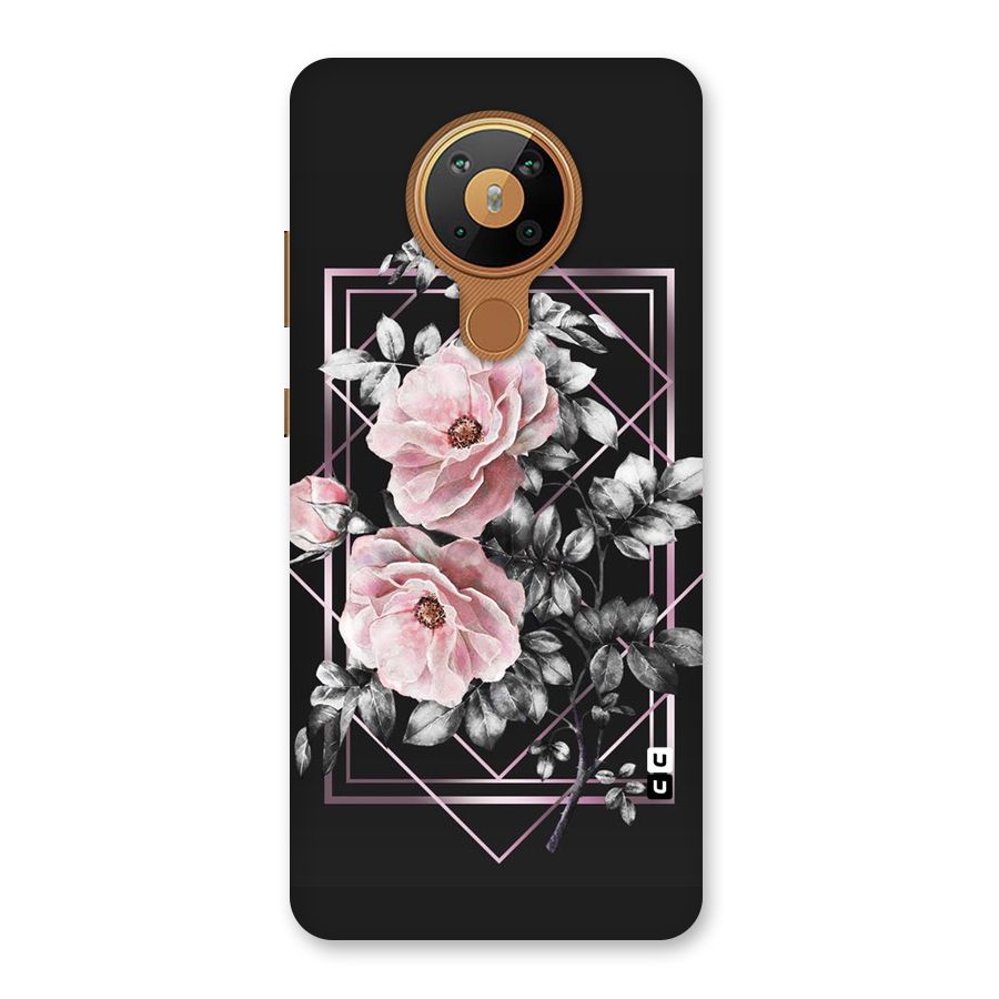 Beguilling Pink Floral Back Case for Nokia 5.3