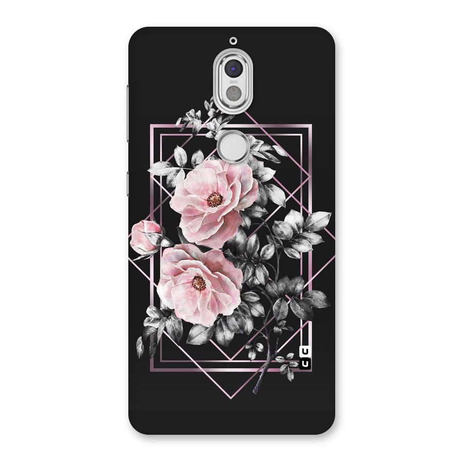 Beguilling Pink Floral Back Case for Nokia 7