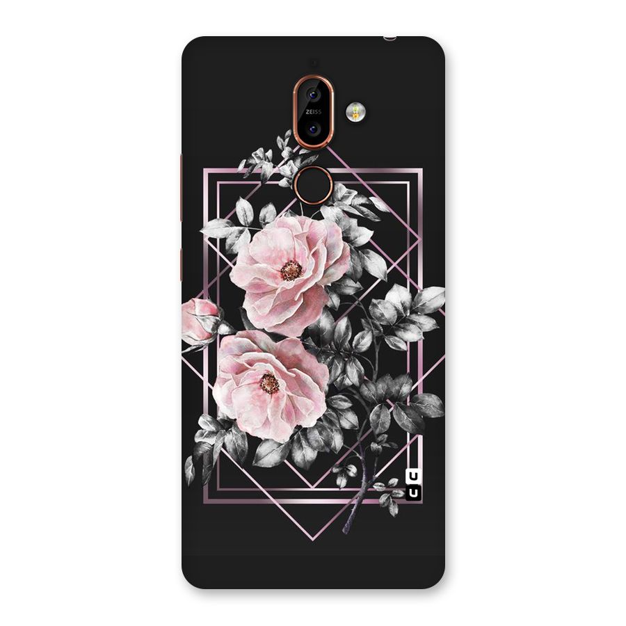Beguilling Pink Floral Back Case for Nokia 7 Plus