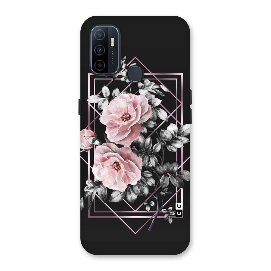Beguilling Pink Floral Back Case for Oppo A32