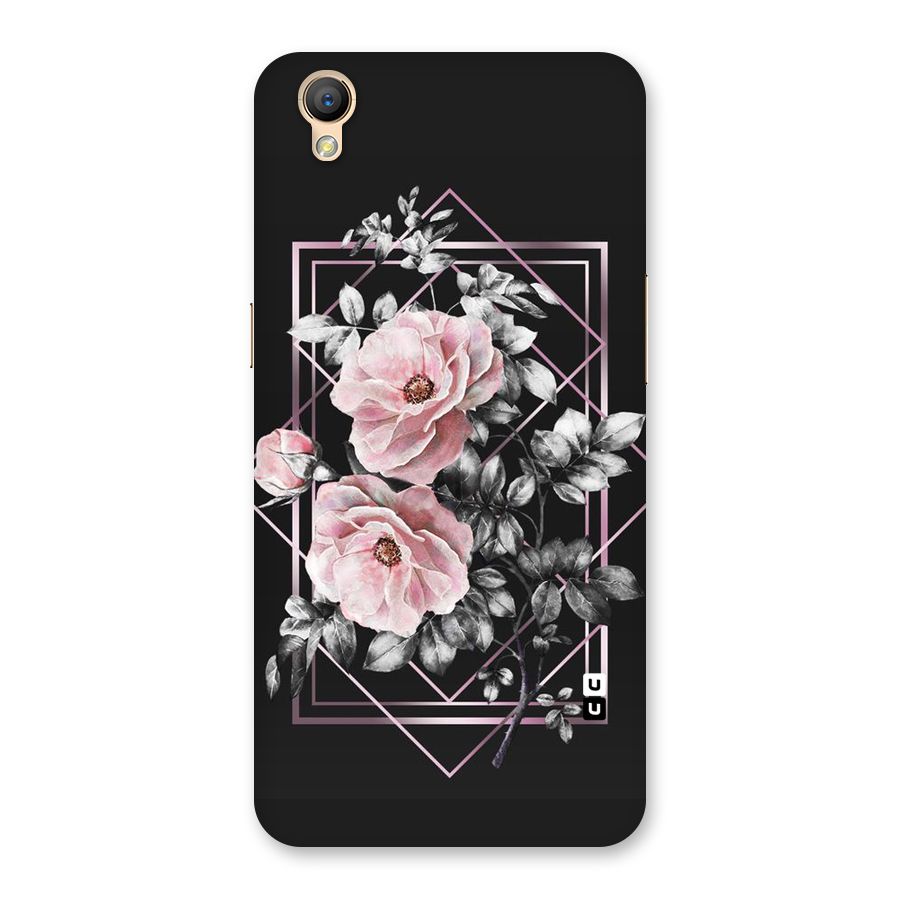 Beguilling Pink Floral Back Case for Oppo A37