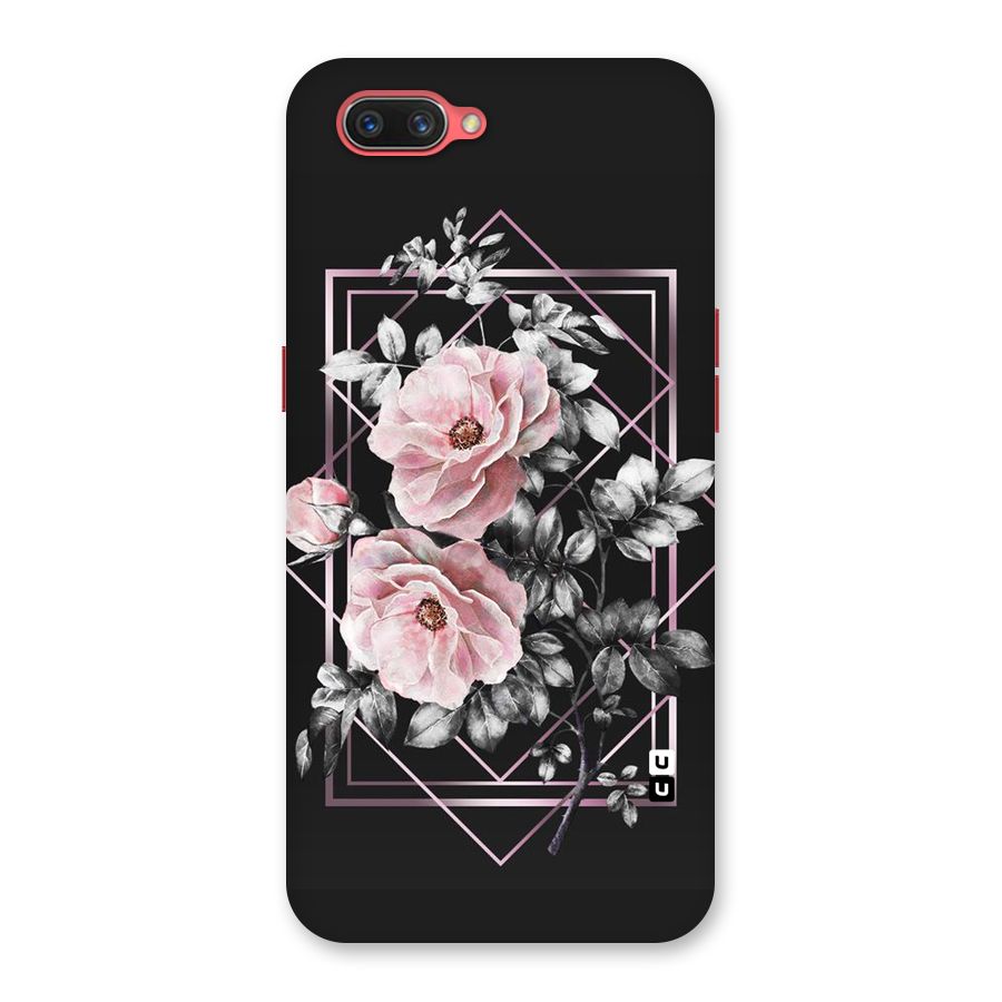 Beguilling Pink Floral Back Case for Oppo A3s
