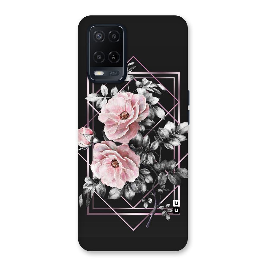 Beguilling Pink Floral Back Case for Oppo A54