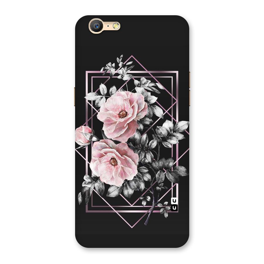 Beguilling Pink Floral Back Case for Oppo A57