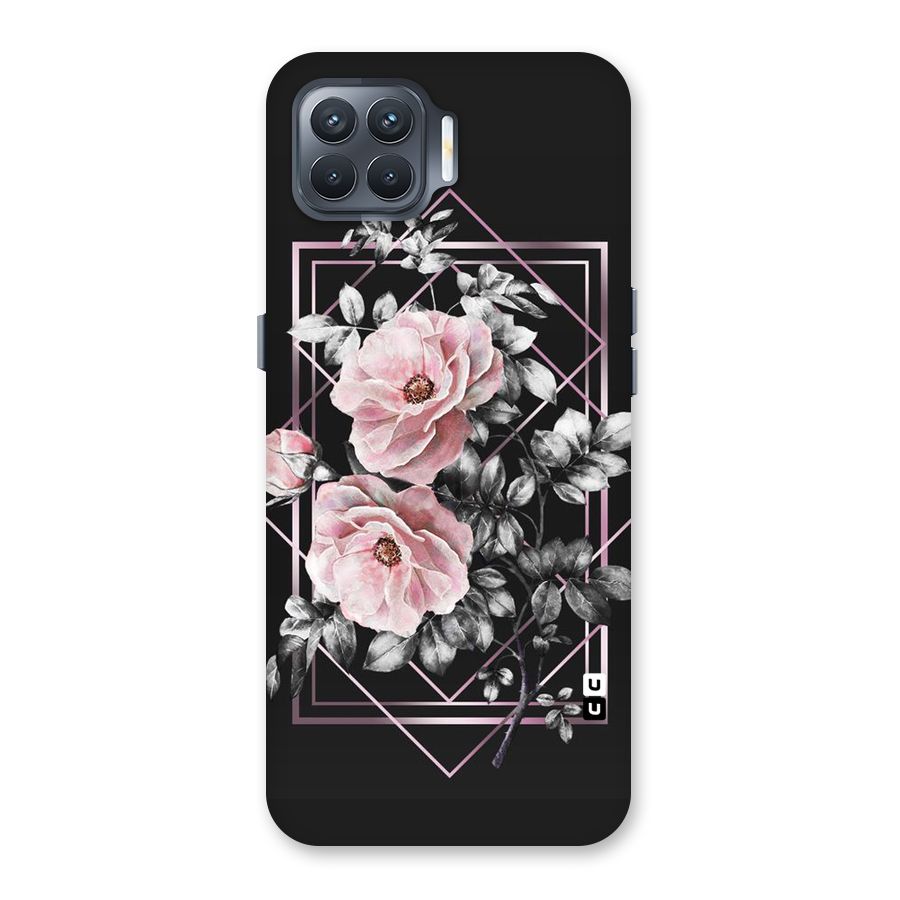 Beguilling Pink Floral Back Case for Oppo F17 Pro