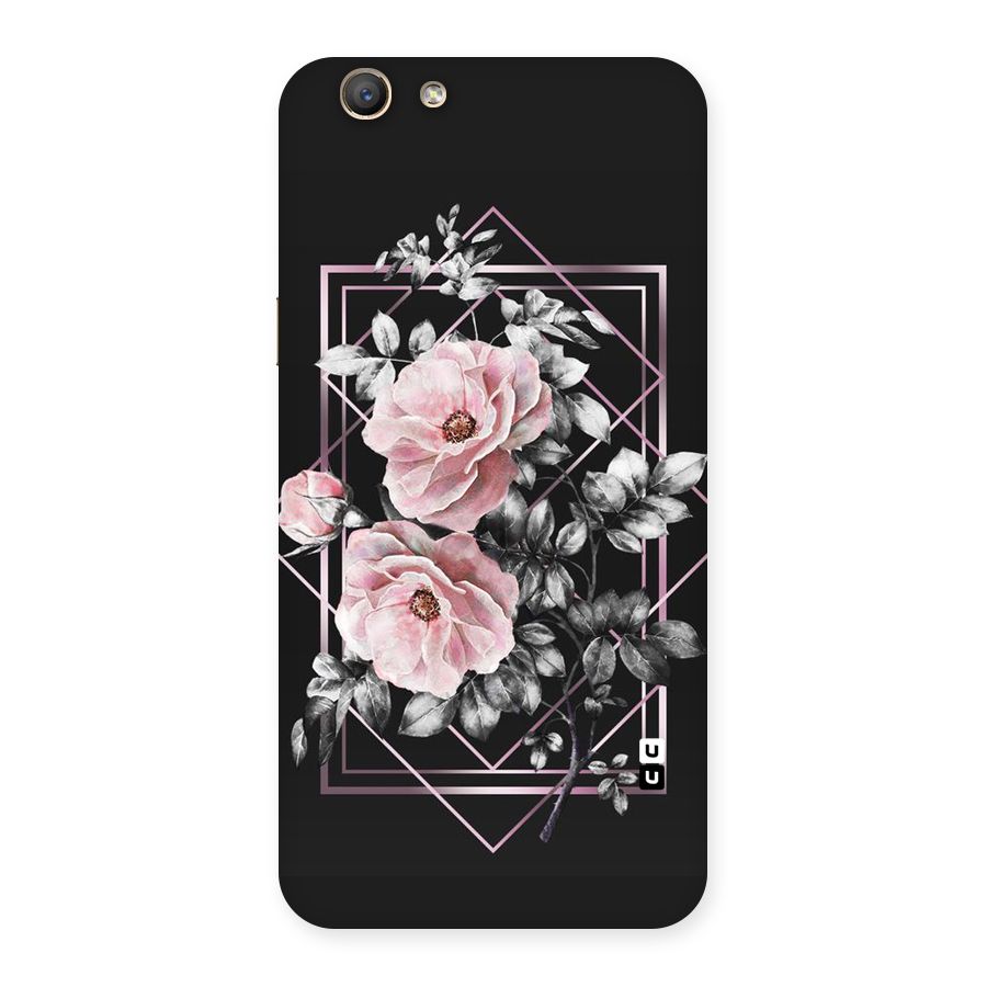Beguilling Pink Floral Back Case for Oppo F1s