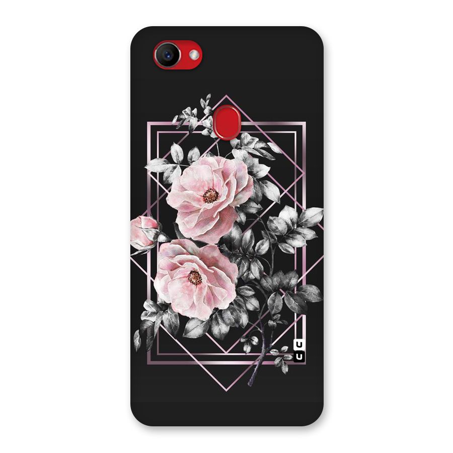 Beguilling Pink Floral Back Case for Oppo F7