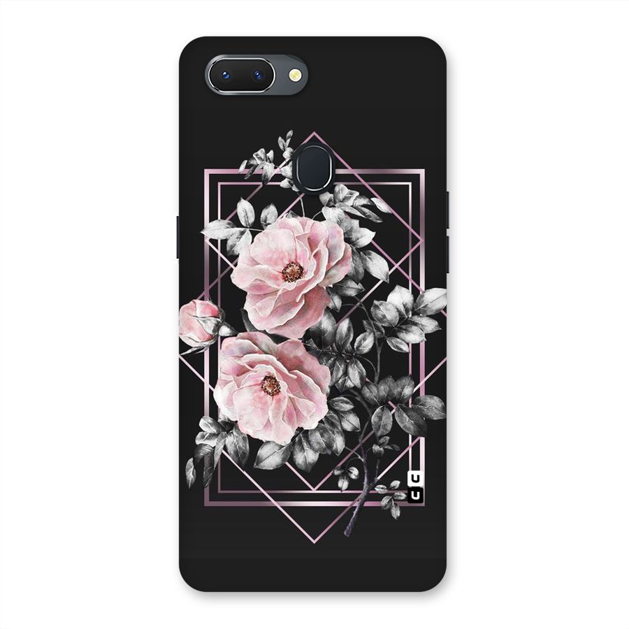Beguilling Pink Floral Back Case for Oppo Realme 2