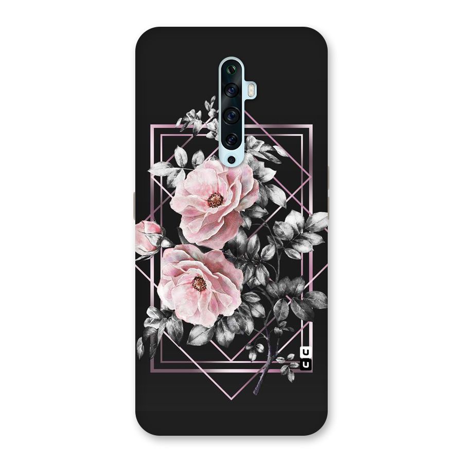 Beguilling Pink Floral Back Case for Oppo Reno2 F