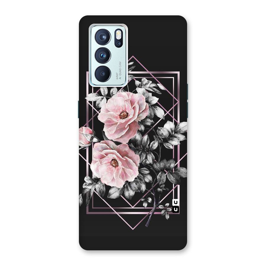 Beguilling Pink Floral Back Case for Oppo Reno6 Pro 5G