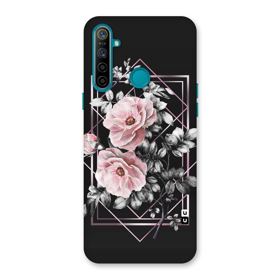 Beguilling Pink Floral Back Case for Realme 5i