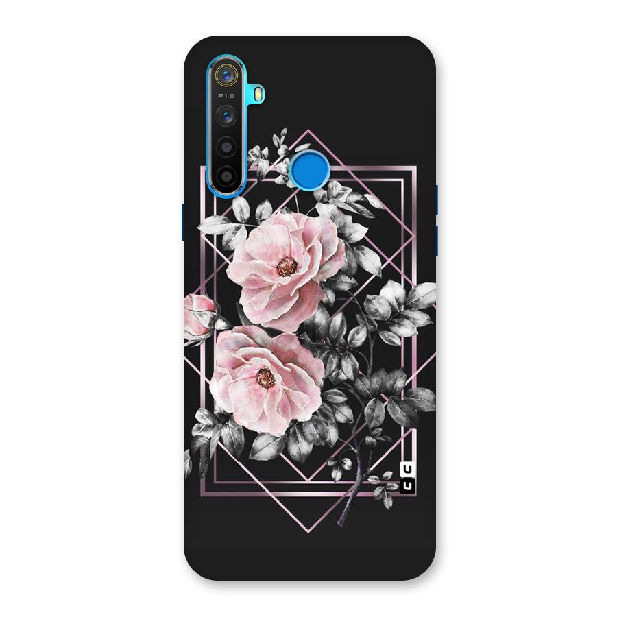 Beguilling Pink Floral Back Case for Realme 5s