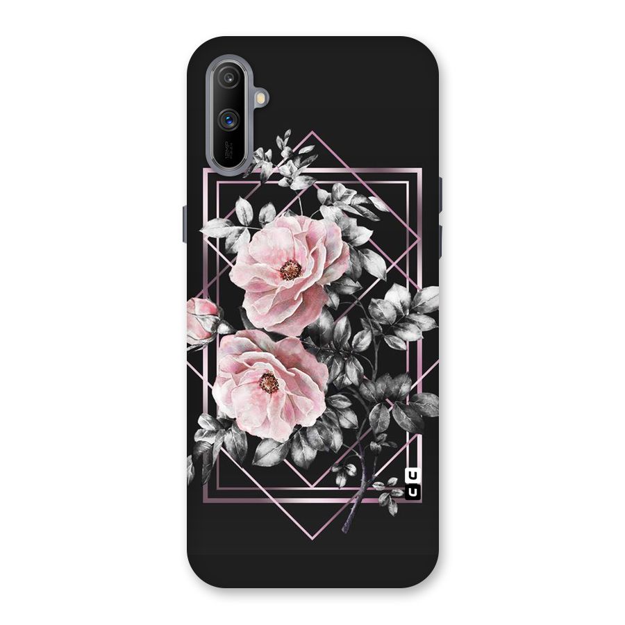 Beguilling Pink Floral Back Case for Realme C3