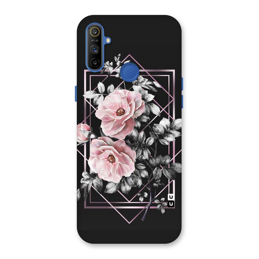 Beguilling Pink Floral Back Case for Realme Narzo 10A
