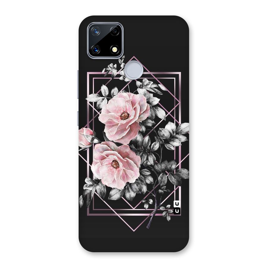 Beguilling Pink Floral Back Case for Realme Narzo 20