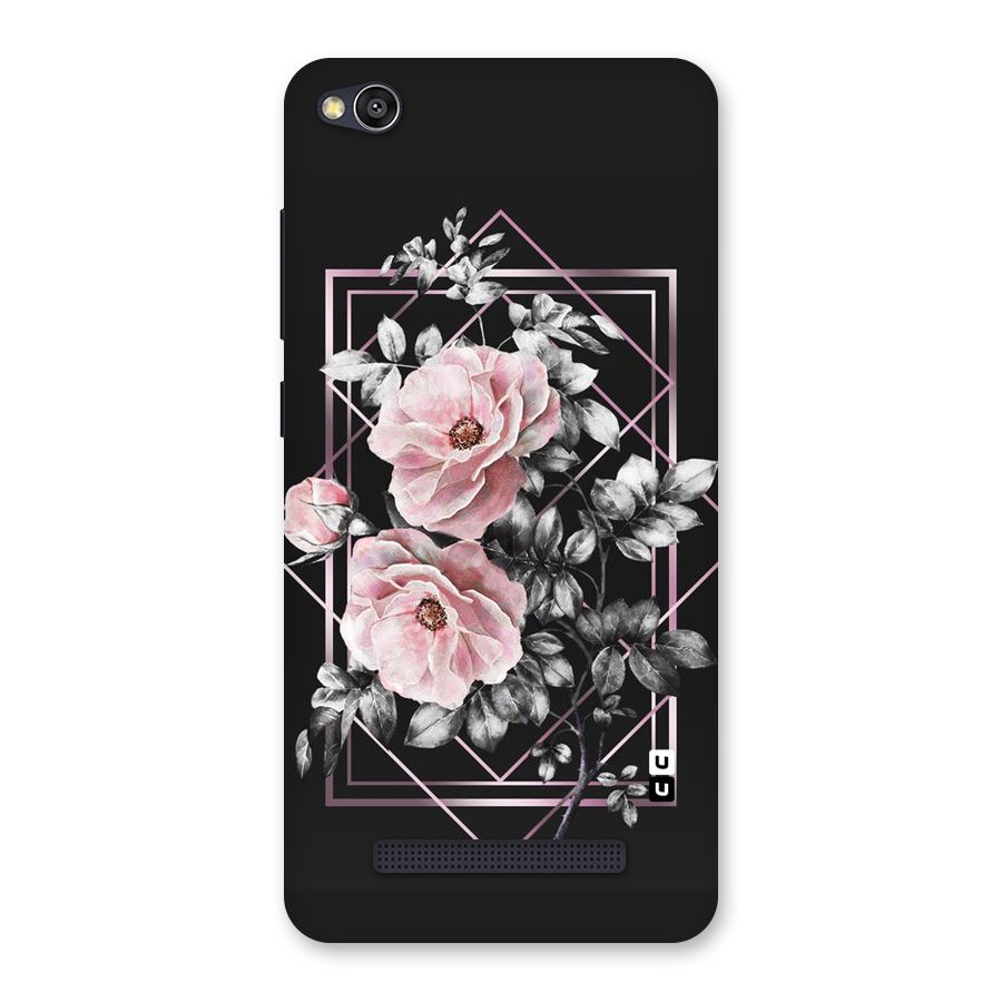 Beguilling Pink Floral Back Case for Redmi 4A
