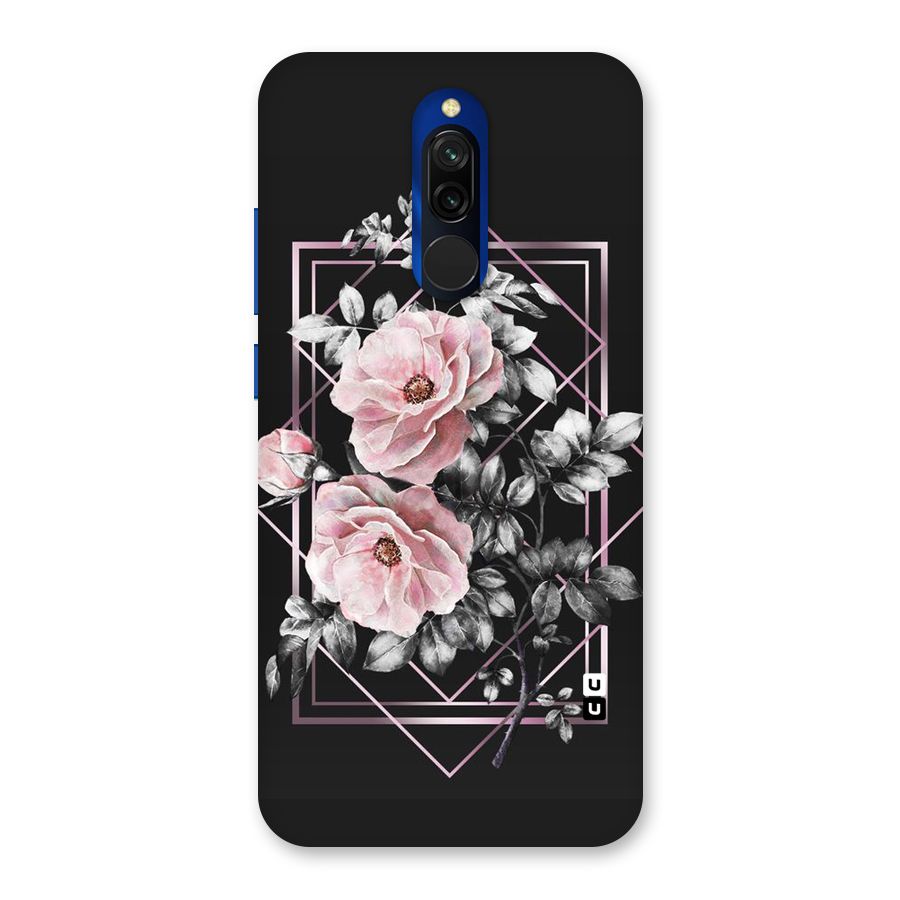 Beguilling Pink Floral Back Case for Redmi 8