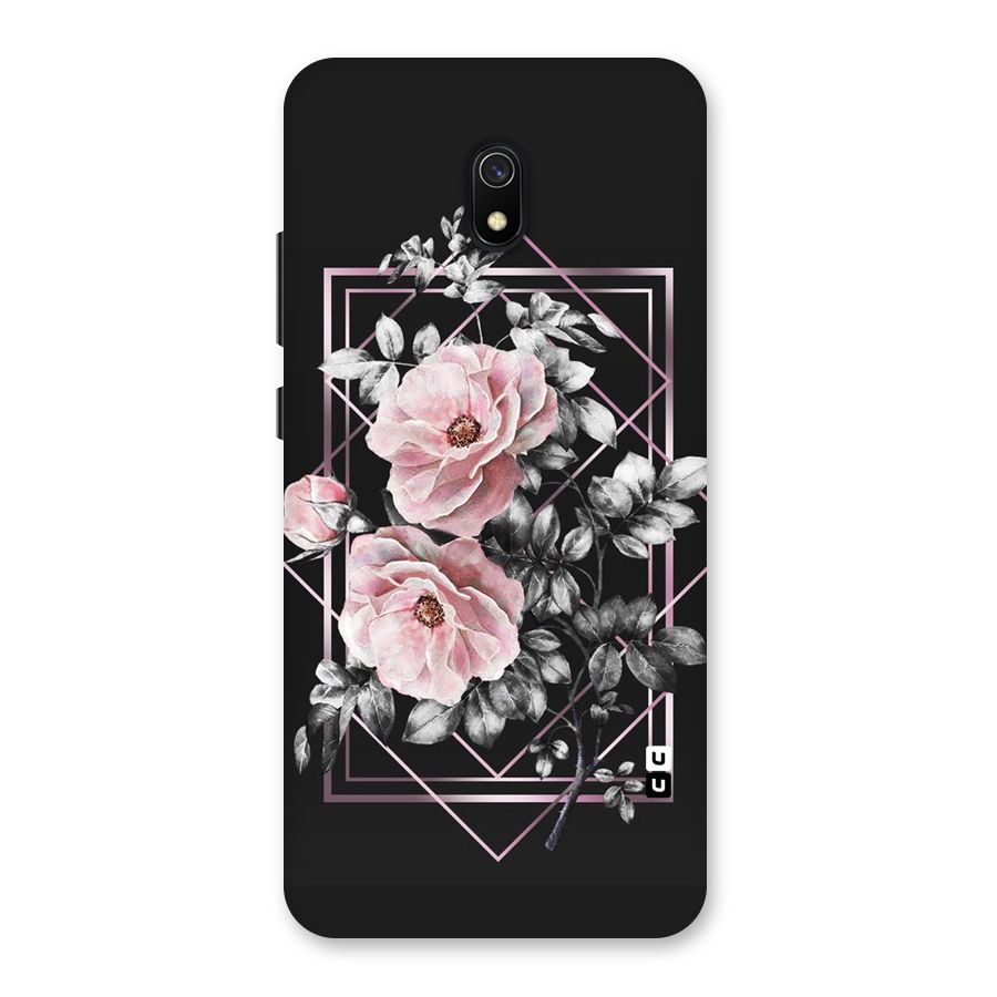 Beguilling Pink Floral Back Case for Redmi 8A