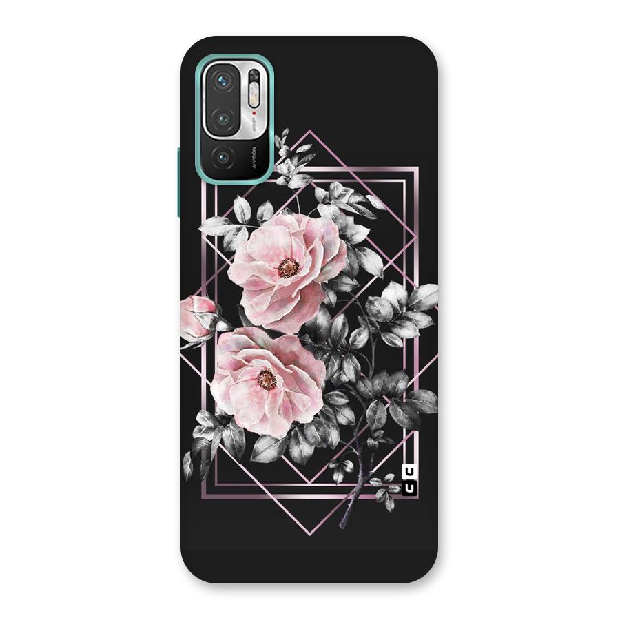 Beguilling Pink Floral Back Case for Redmi Note 10T 5G