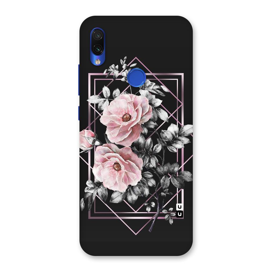 Beguilling Pink Floral Back Case for Redmi Note 7S
