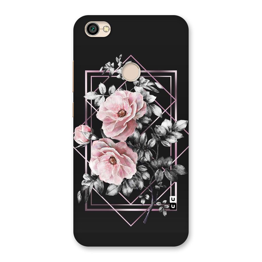 Beguilling Pink Floral Back Case for Redmi Y1 2017