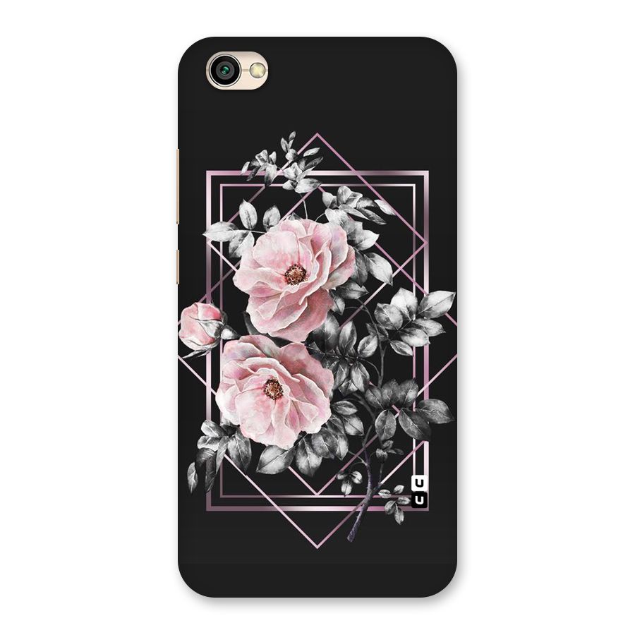 Beguilling Pink Floral Back Case for Redmi Y1 Lite