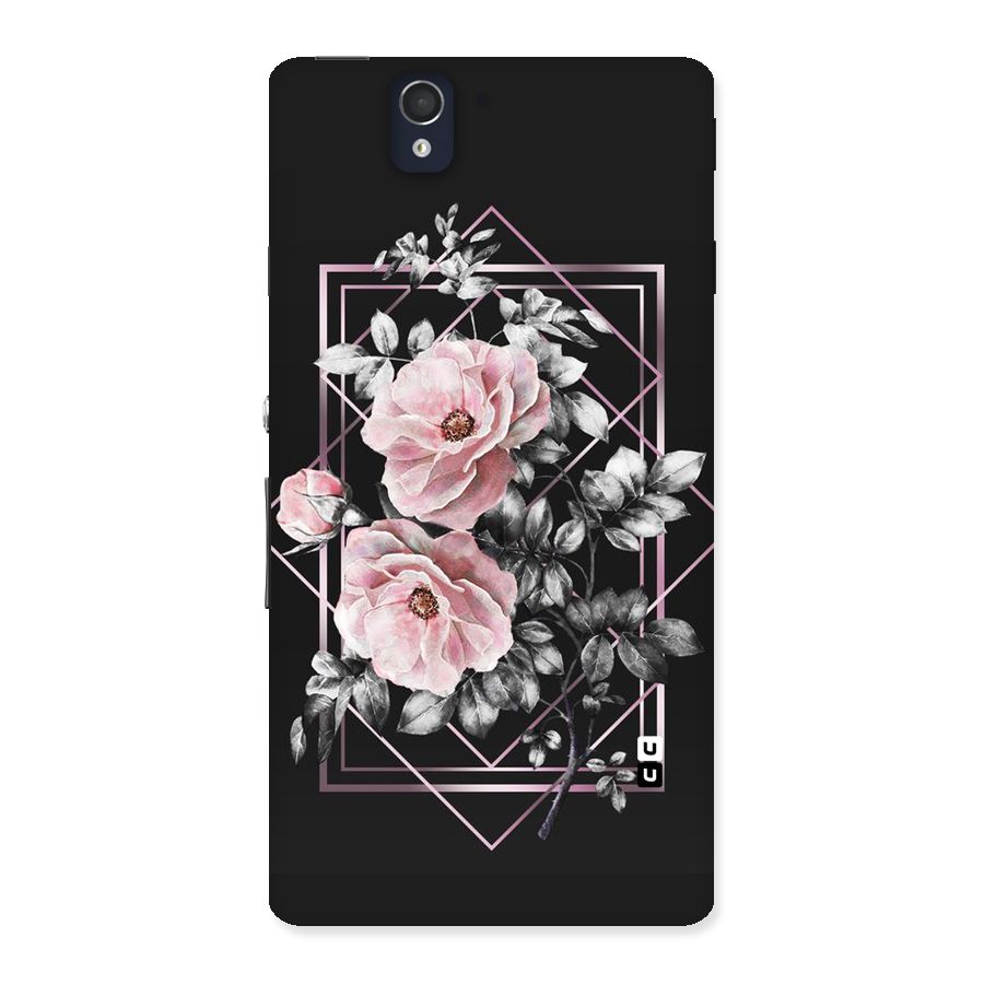 Beguilling Pink Floral Back Case for Sony Xperia Z