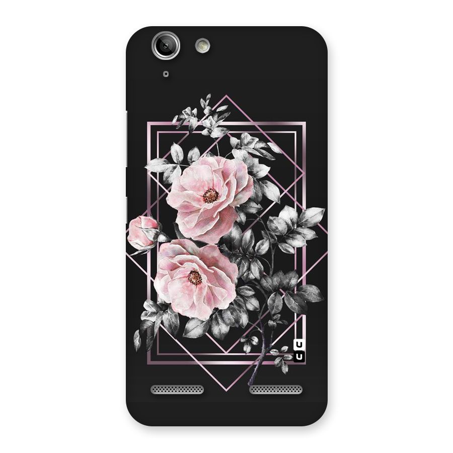 Beguilling Pink Floral Back Case for Vibe K5