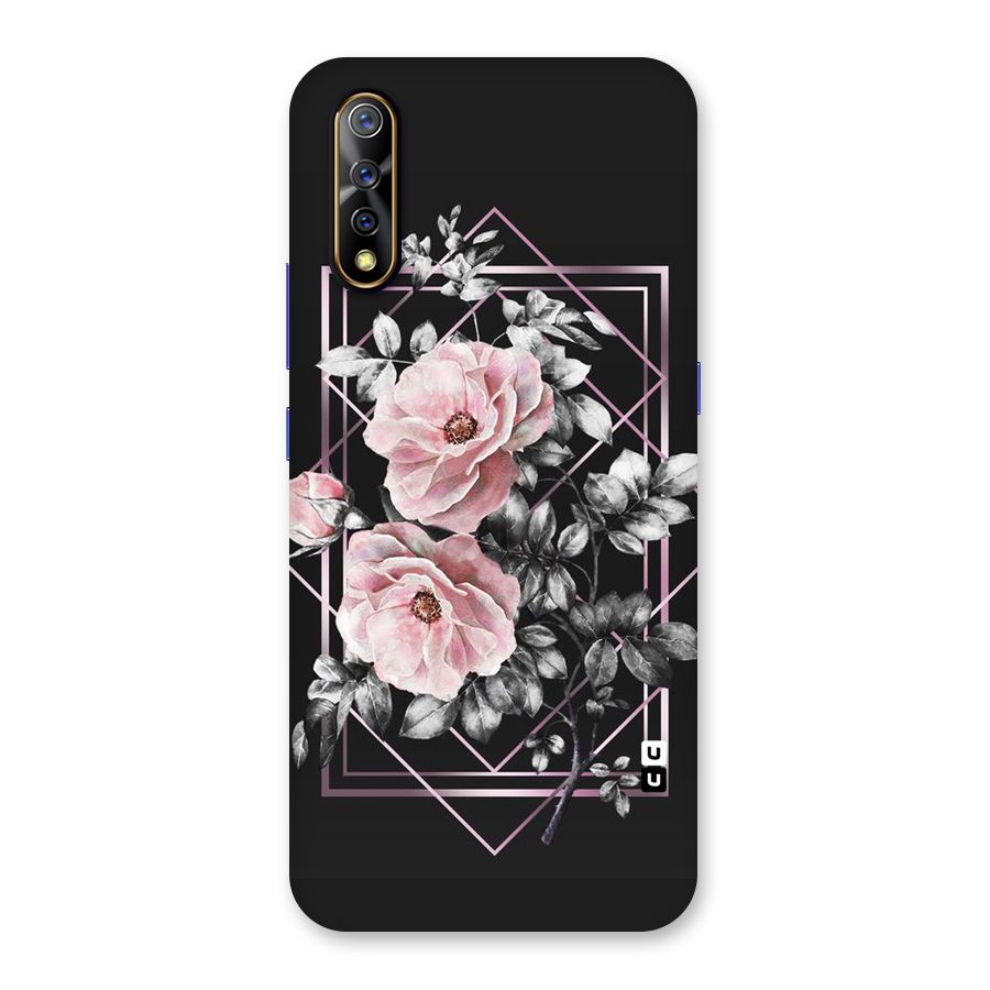 Beguilling Pink Floral Back Case for Vivo S1
