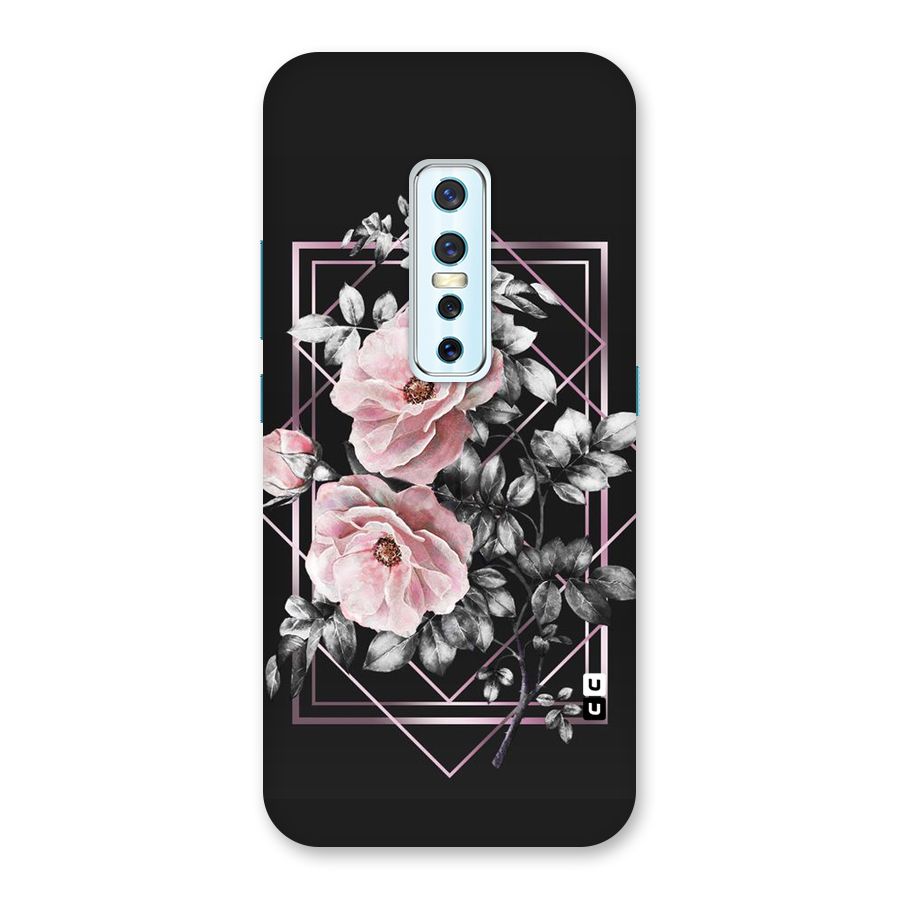 Beguilling Pink Floral Back Case for Vivo V17 Pro