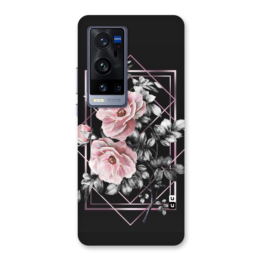 Beguilling Pink Floral Back Case for Vivo X60 Pro Plus