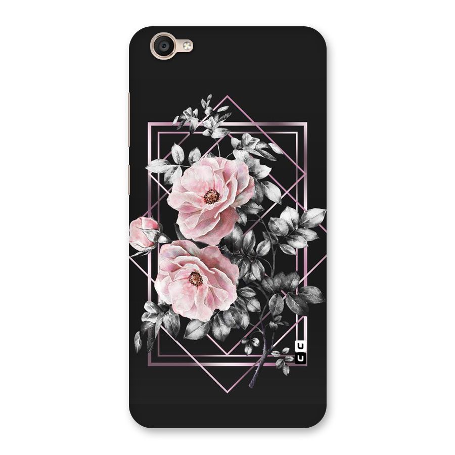 Beguilling Pink Floral Back Case for Vivo Y55s