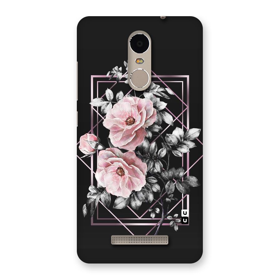 Beguilling Pink Floral Back Case for Xiaomi Redmi Note 3