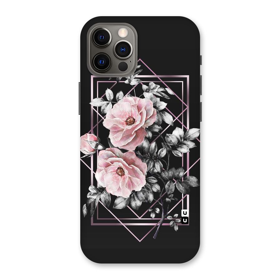 Beguilling Pink Floral Back Case for iPhone 12 Pro