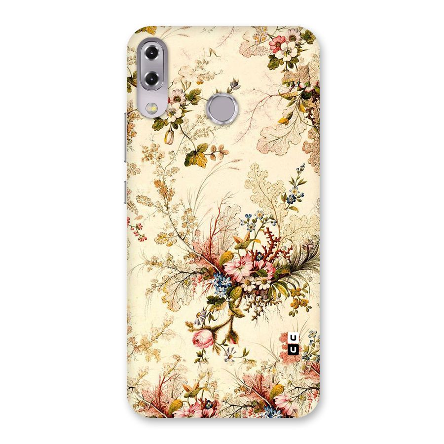 Beige Floral Back Case for Zenfone 5Z