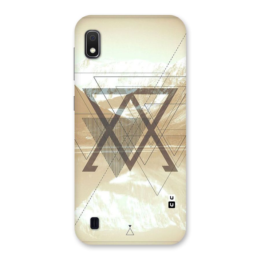 Beige View Back Case for Galaxy A10
