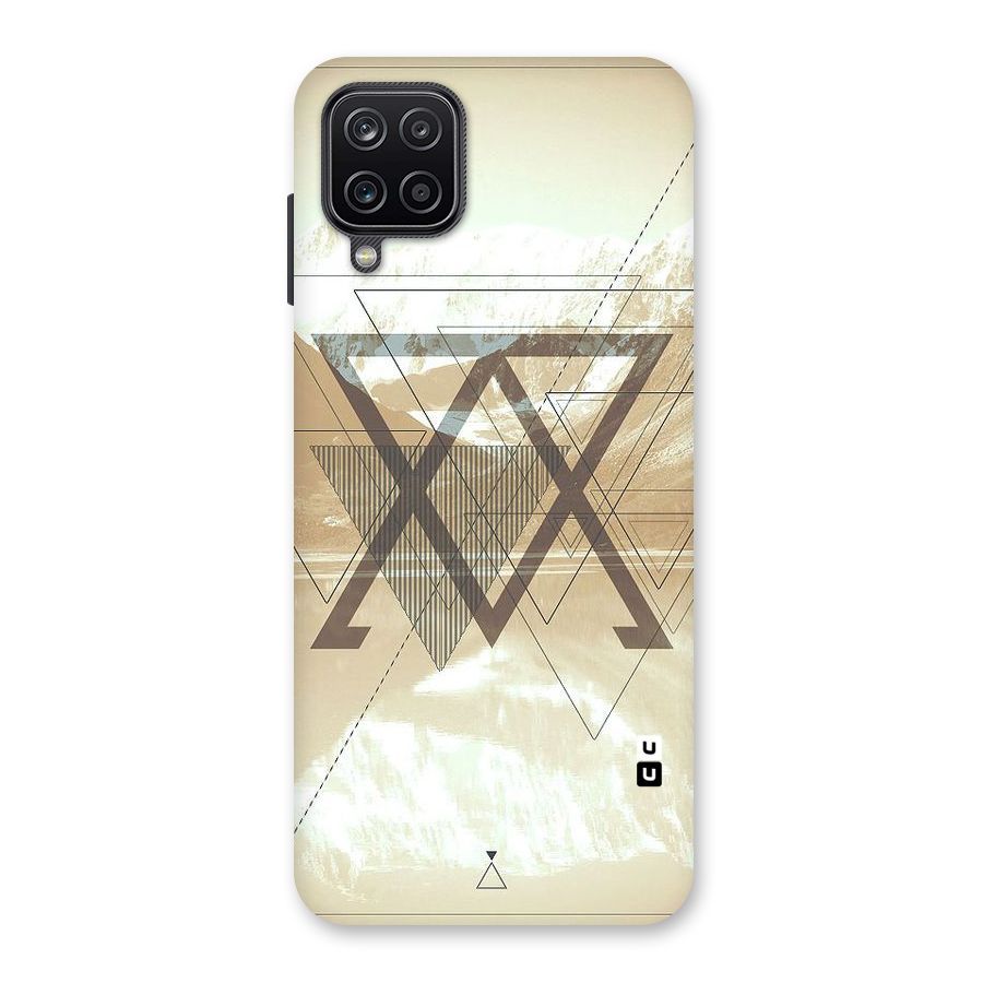 Beige View Back Case for Galaxy A12