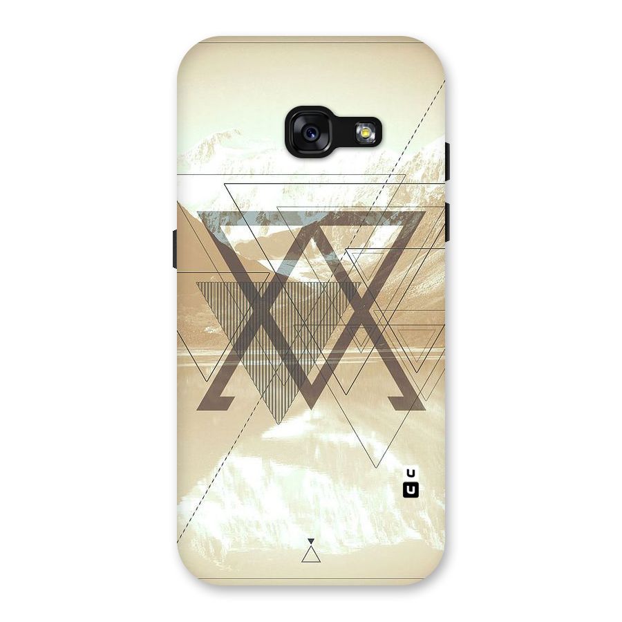 Beige View Back Case for Galaxy A3 (2017)