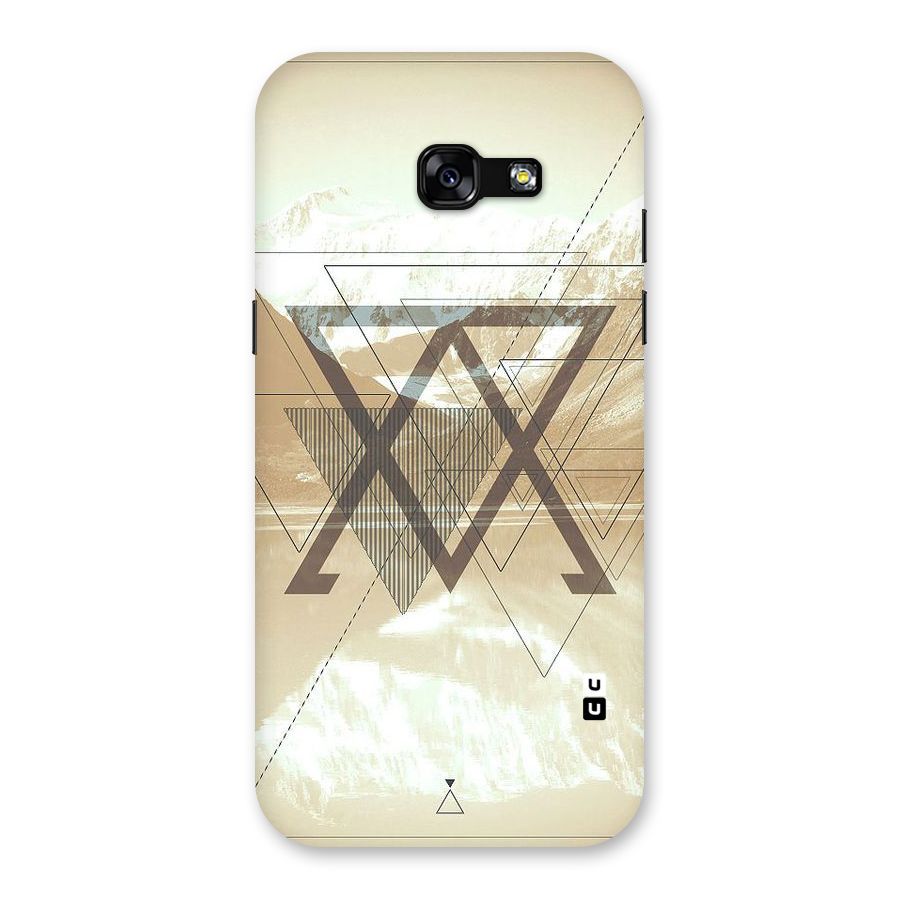 Beige View Back Case for Galaxy A5 2017