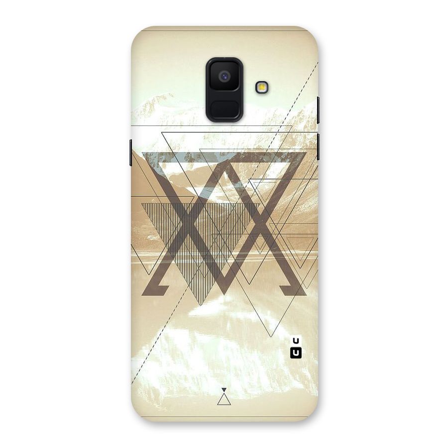 Beige View Back Case for Galaxy A6 (2018)