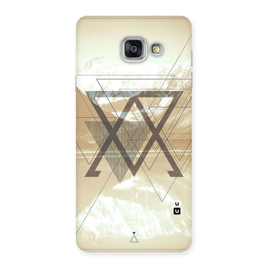 Beige View Back Case for Galaxy A7 2016